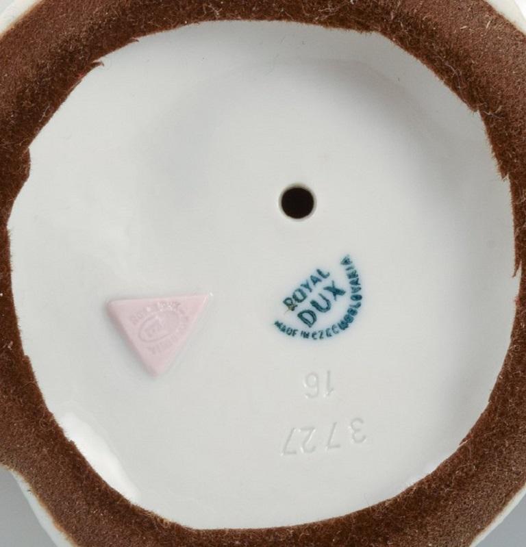 Königlicher Dux. Paar handbemaltes Rokoko-Porzellan. 1940er Jahre im Angebot 1