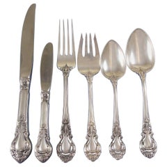 Vintage Royal Dynasty by Kirk Stieff Sterling Silver Flatware Service Set 54 Pieces