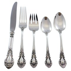 Royal Dynasty by Stieff Sterling Silver Flatware Set for 8 Service 45 Pcs