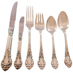 Vintage Royal Dynasty by Stieff Sterling Silver Flatware Set for 8 Service 53 pieces