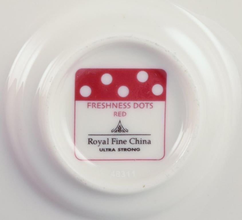 Thai Royal Fine China, set of five pairs of 