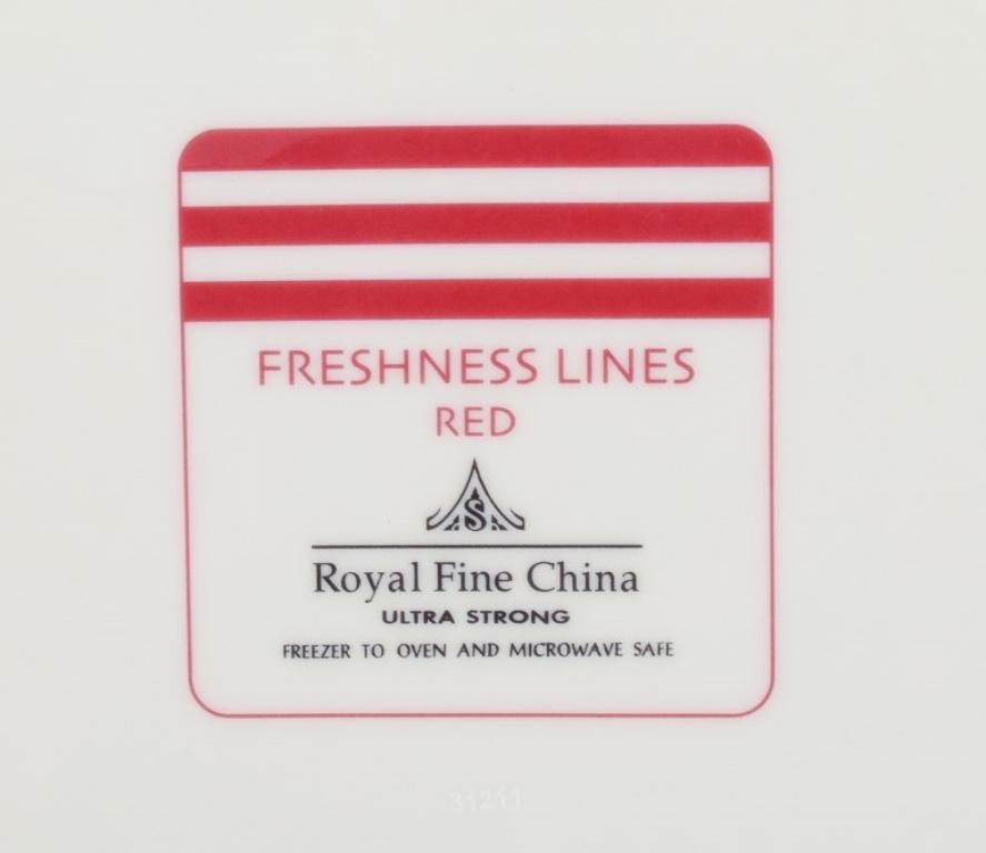 Royal Fine China, juego de seis platos 