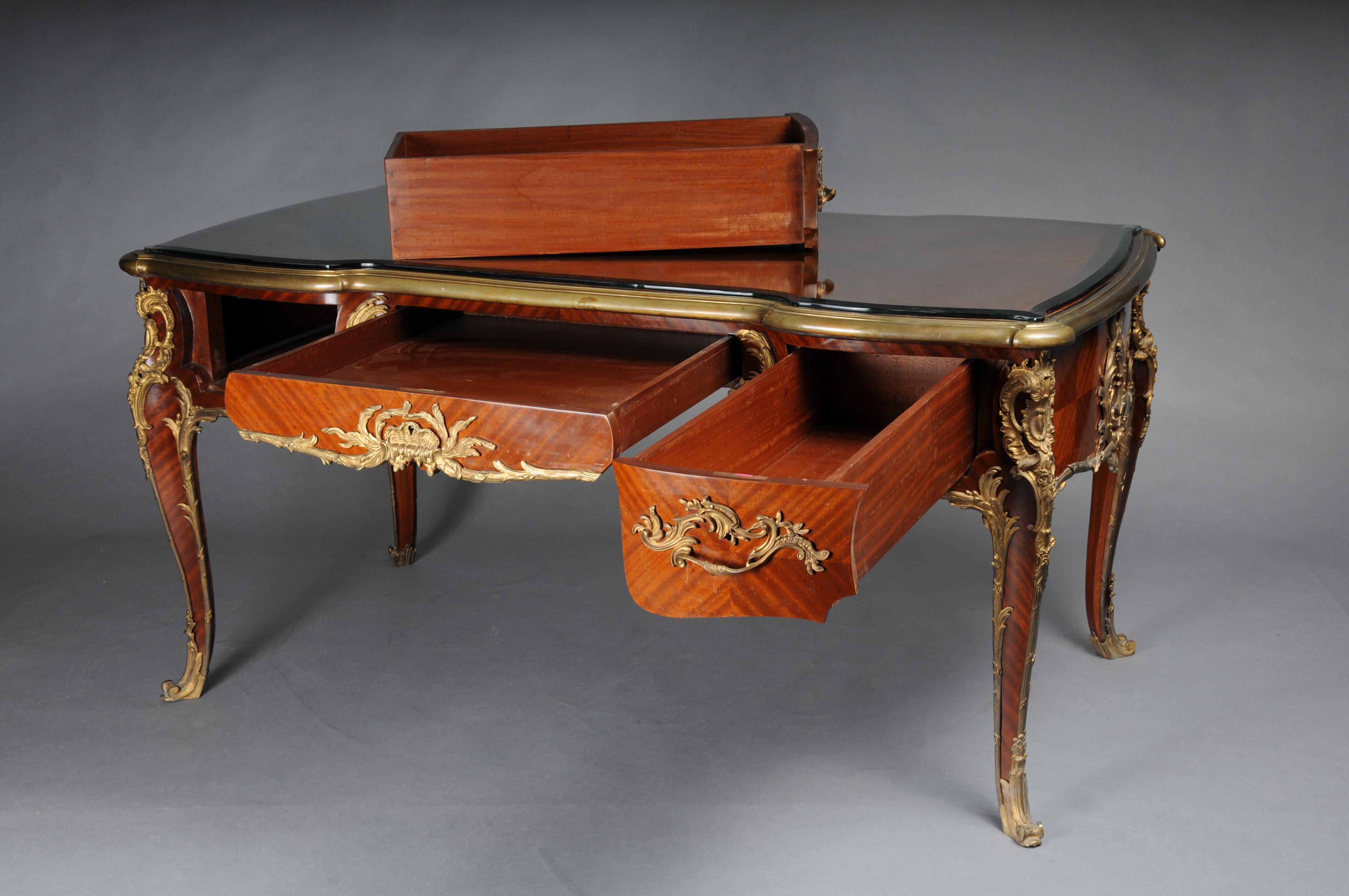 Bureau Plat reale francese in stile Luigi XV di Francois Link, Paris in vendita 5