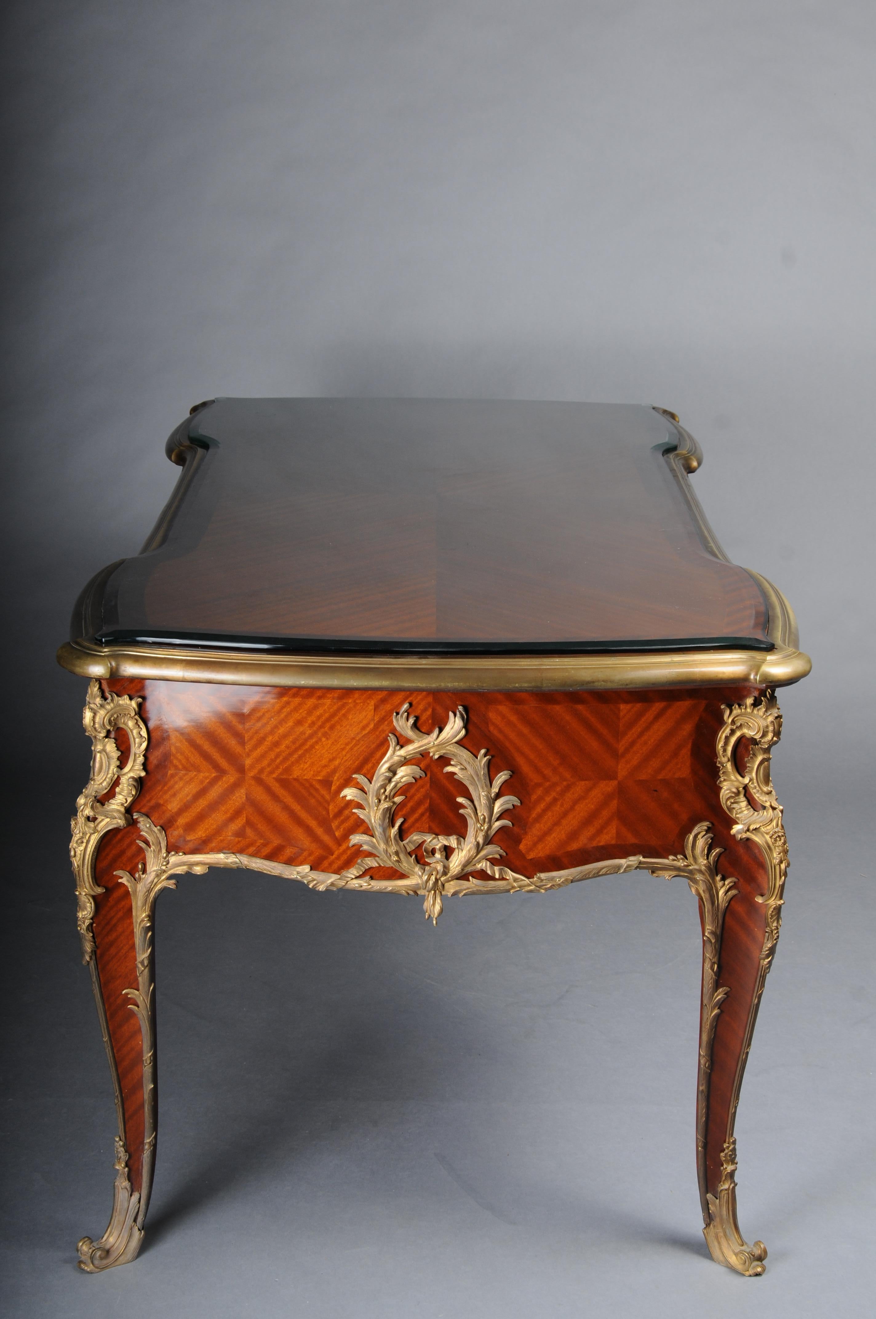 Bureau Plat reale francese in stile Luigi XV di Francois Link, Paris in vendita 6