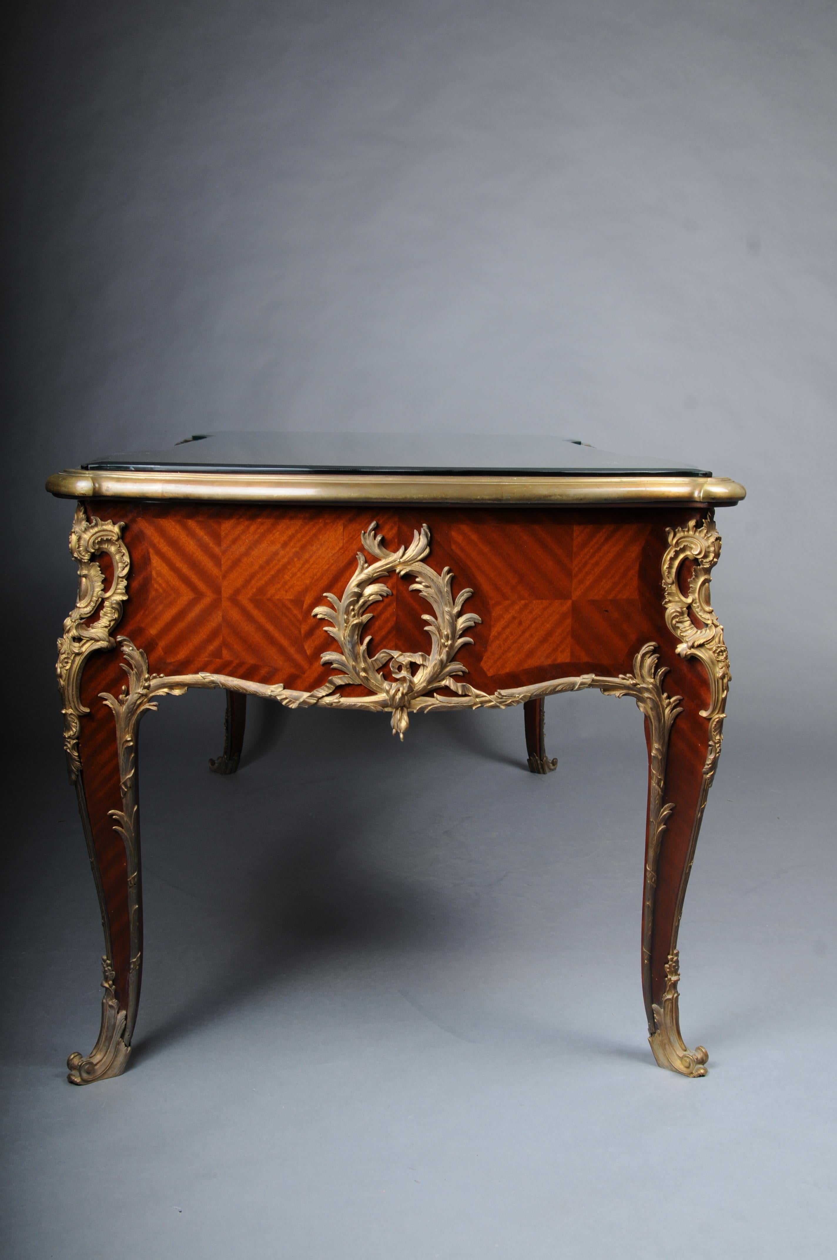 Bureau Plat reale francese in stile Luigi XV di Francois Link, Paris in vendita 7