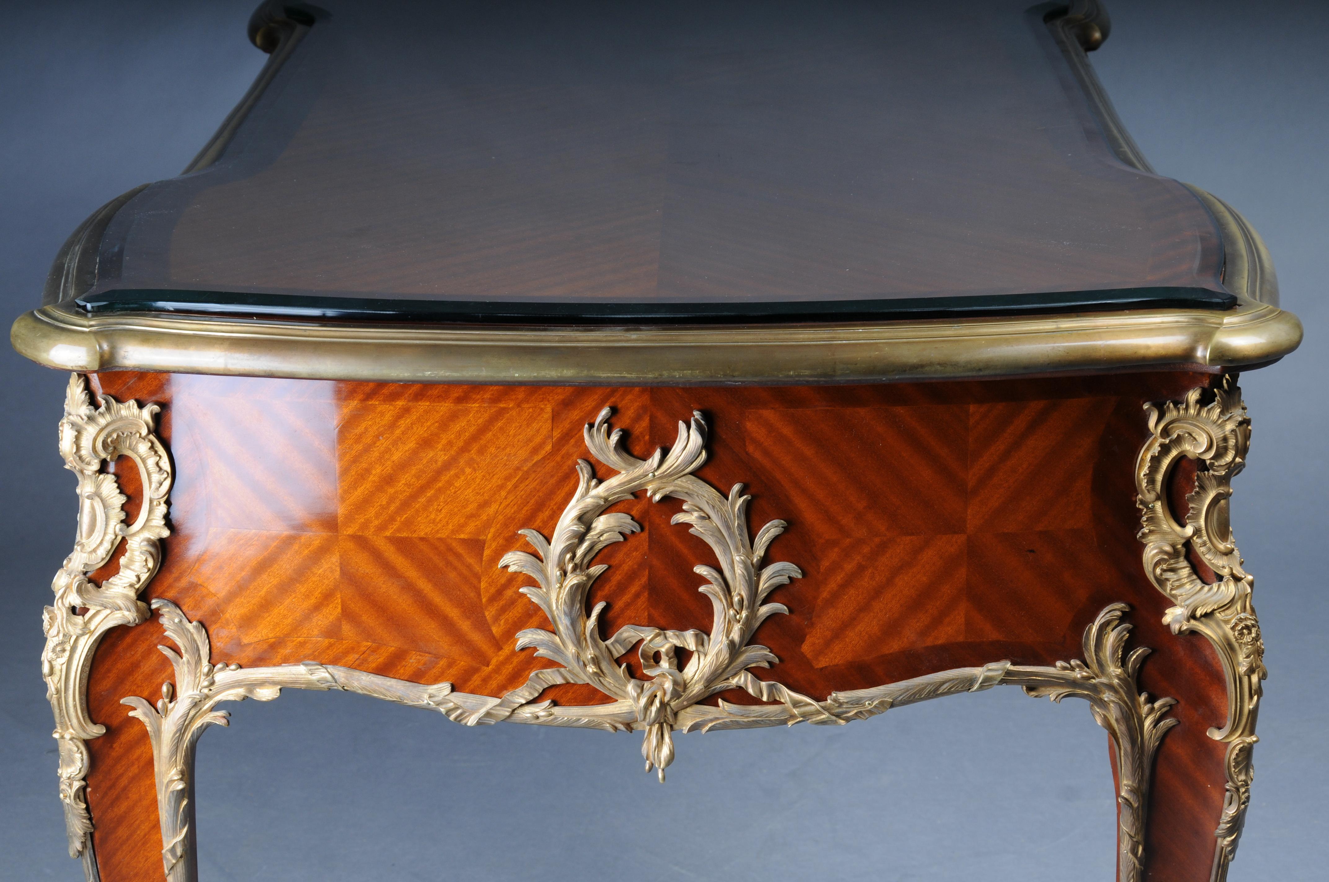 Bureau Plat reale francese in stile Luigi XV di Francois Link, Paris in vendita 8