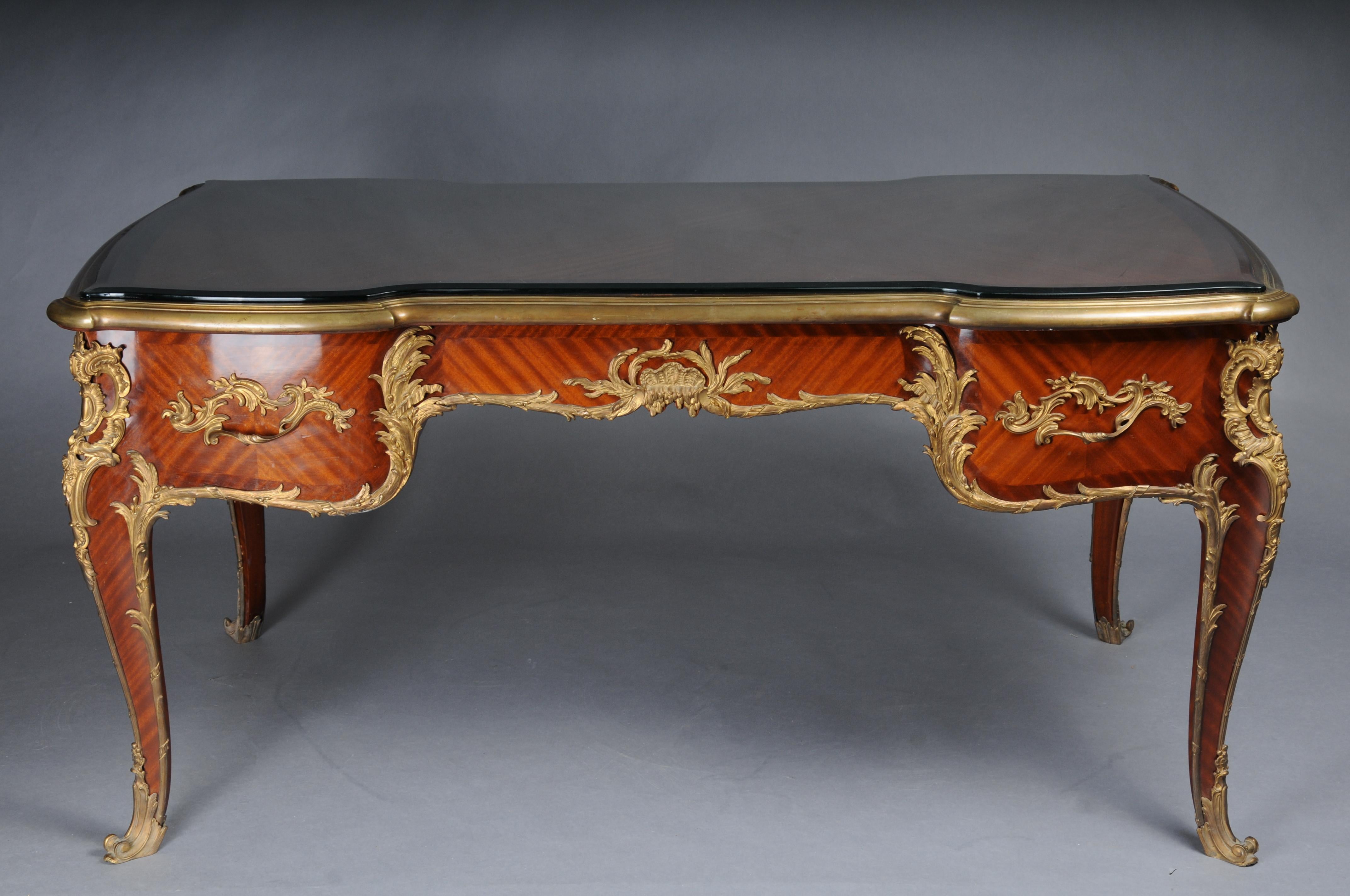 Bureau Plat reale francese in stile Luigi XV di Francois Link, Paris in vendita 11