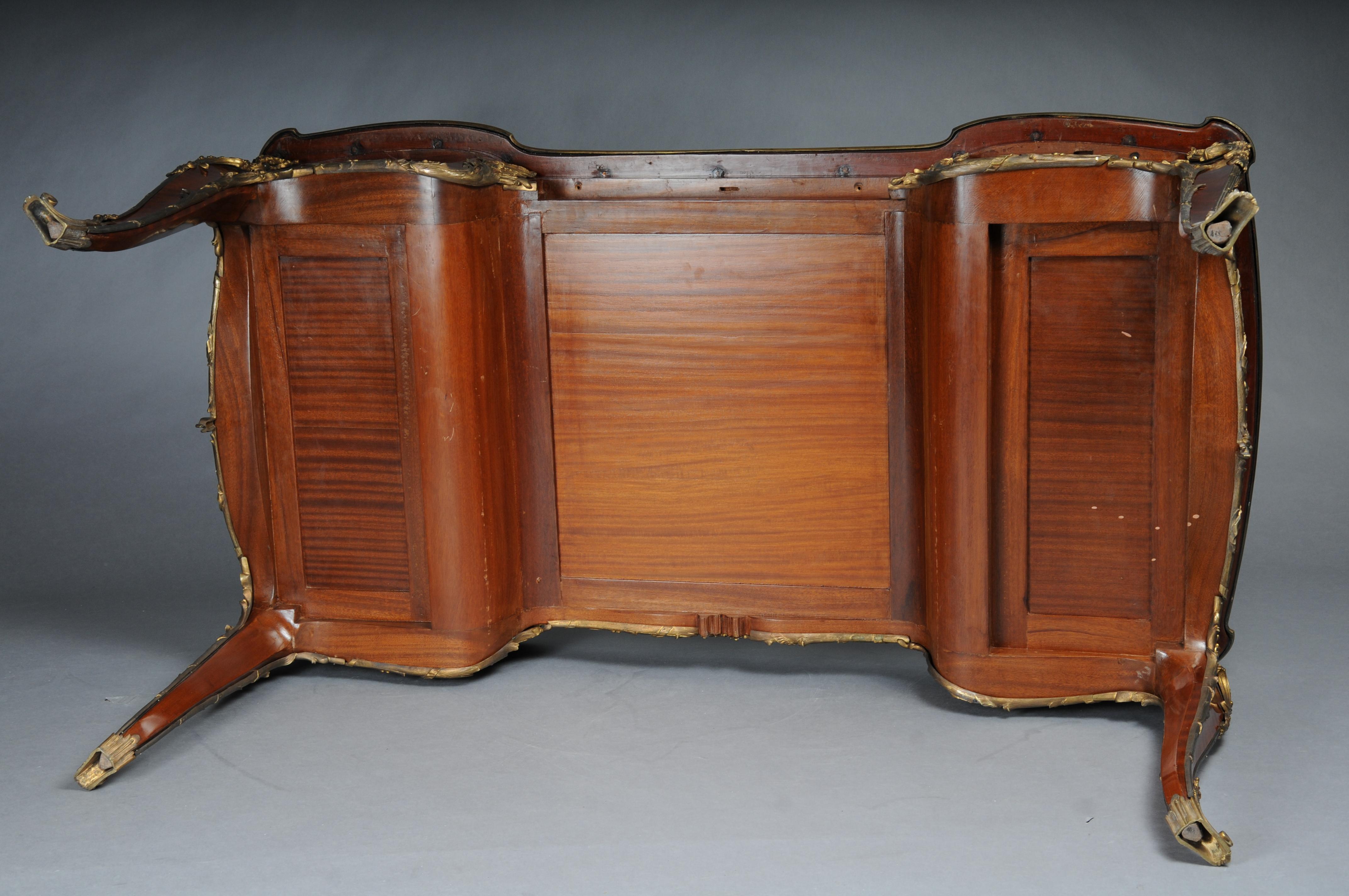 Bureau Plat reale francese in stile Luigi XV di Francois Link, Paris in vendita 13