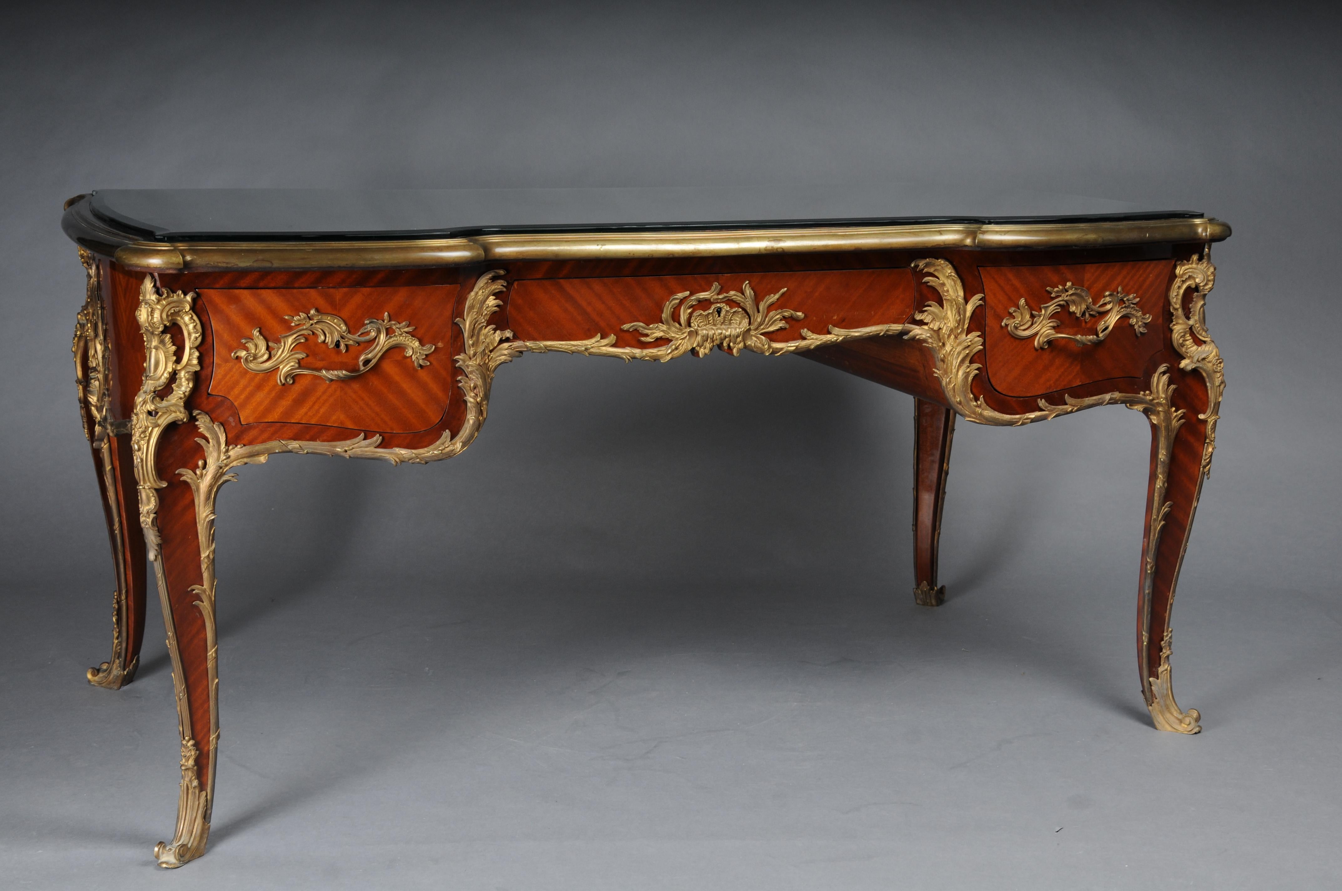 Francese Bureau Plat reale francese in stile Luigi XV di Francois Link, Paris in vendita