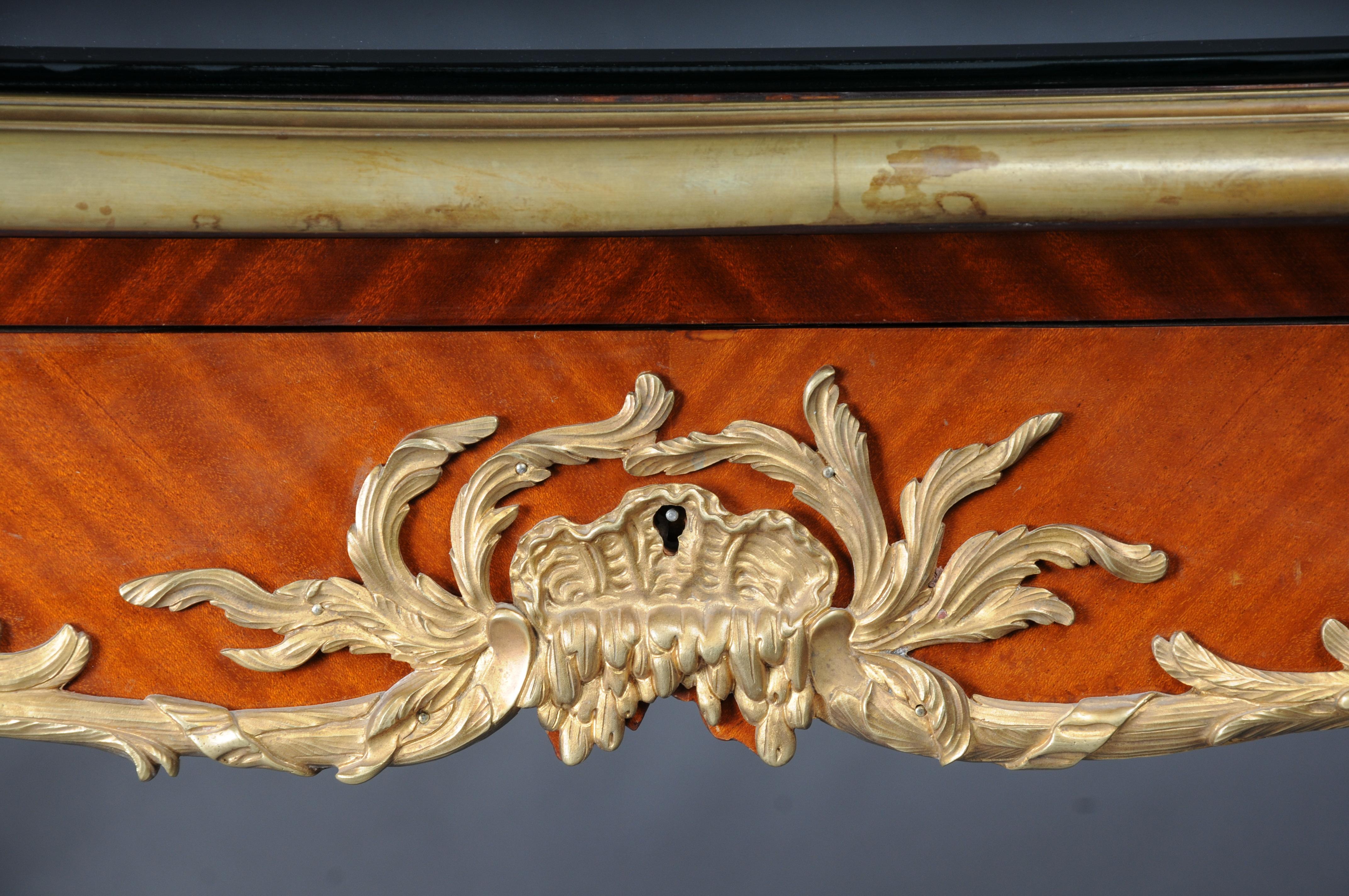 Bronzo Bureau Plat reale francese in stile Luigi XV di Francois Link, Paris in vendita