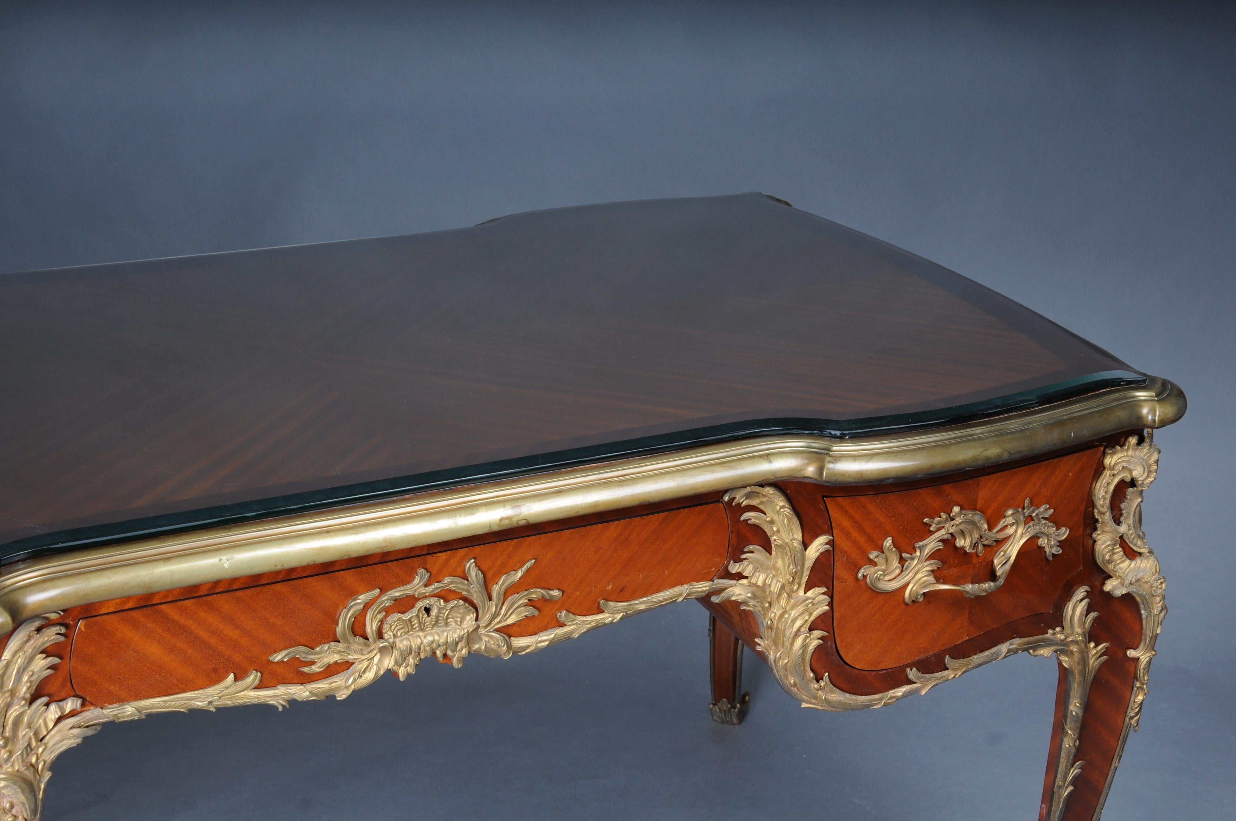 Bureau Plat reale francese in stile Luigi XV di Francois Link, Paris in vendita 2