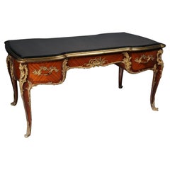 Royal French Bureau Plat in Louis XV Style After Francois Linke, Paris