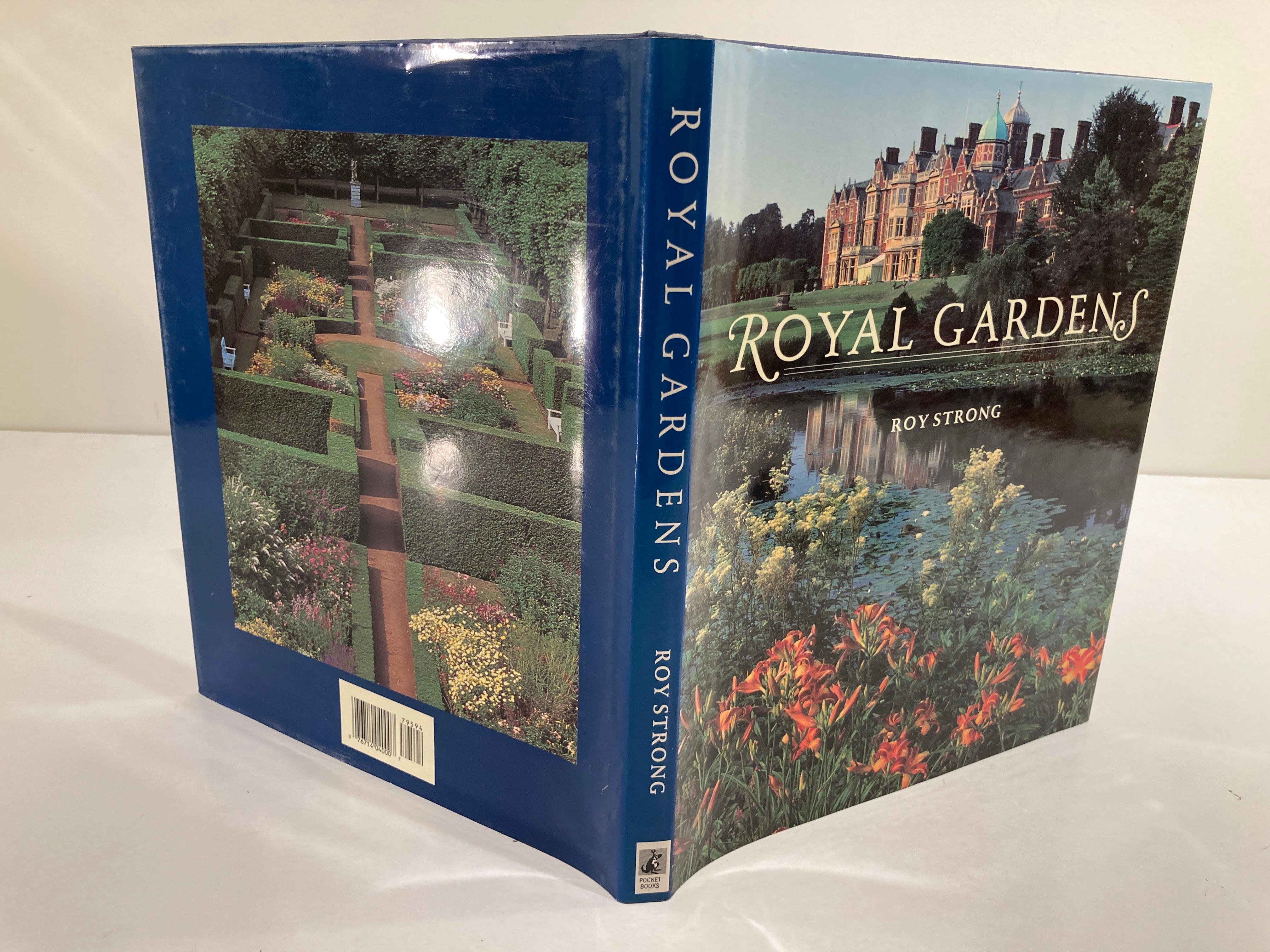 Folk Art Royal Gardens Roy Strong 1992 Book 1st Edition For Sale