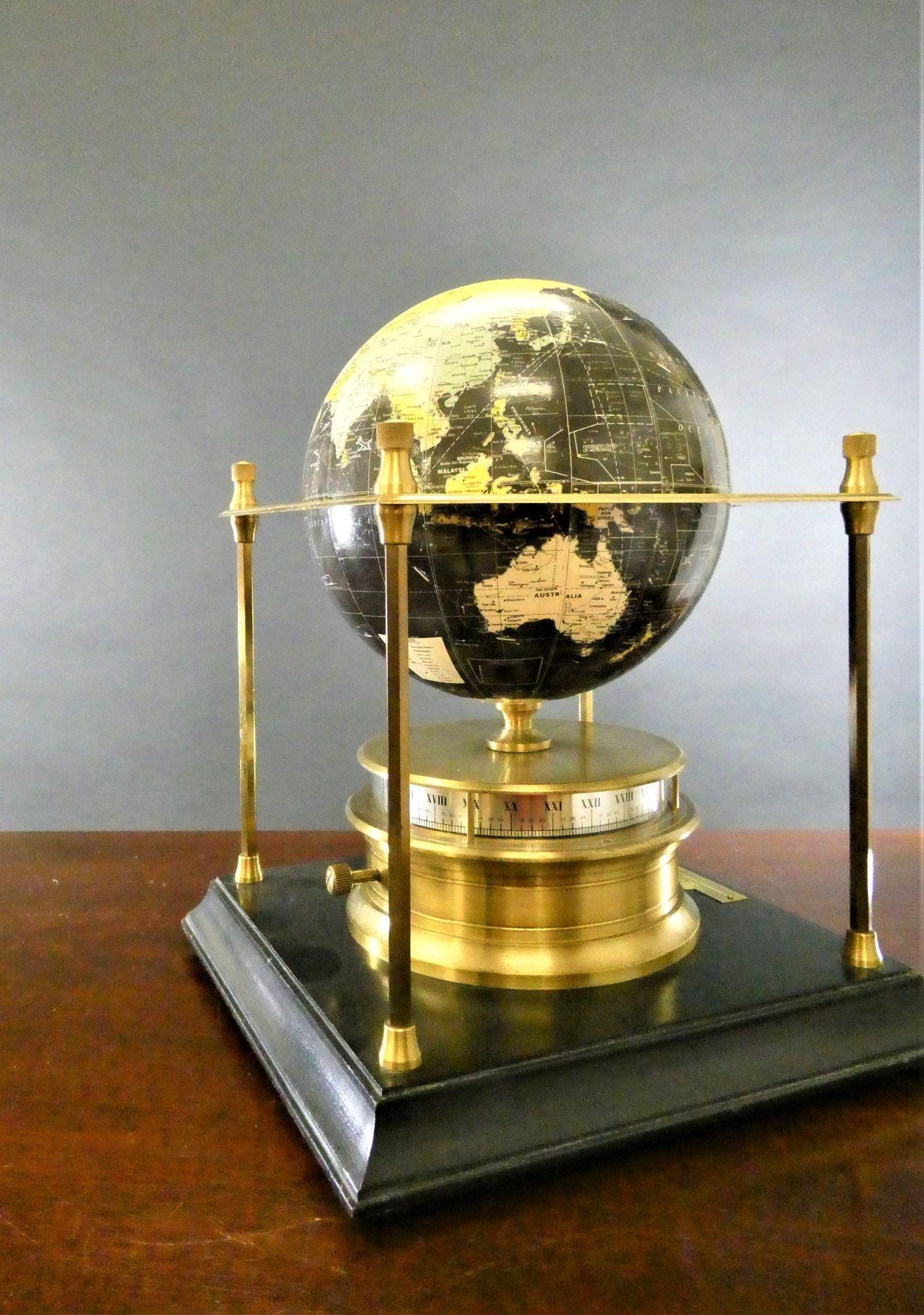 Swiss Royal Geographical Society World Clock For Sale