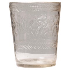 Antique Royal Glass Factory of La Granja, Vase - Ice Bucket