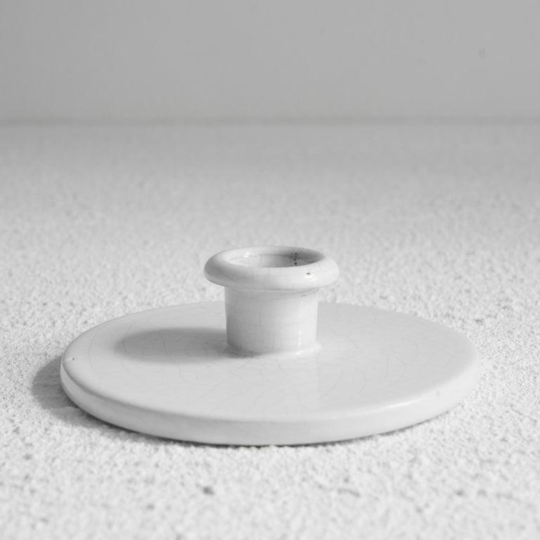 20th Century Royal Goedewaagen Dutch Minimalist Candle Holder For Sale