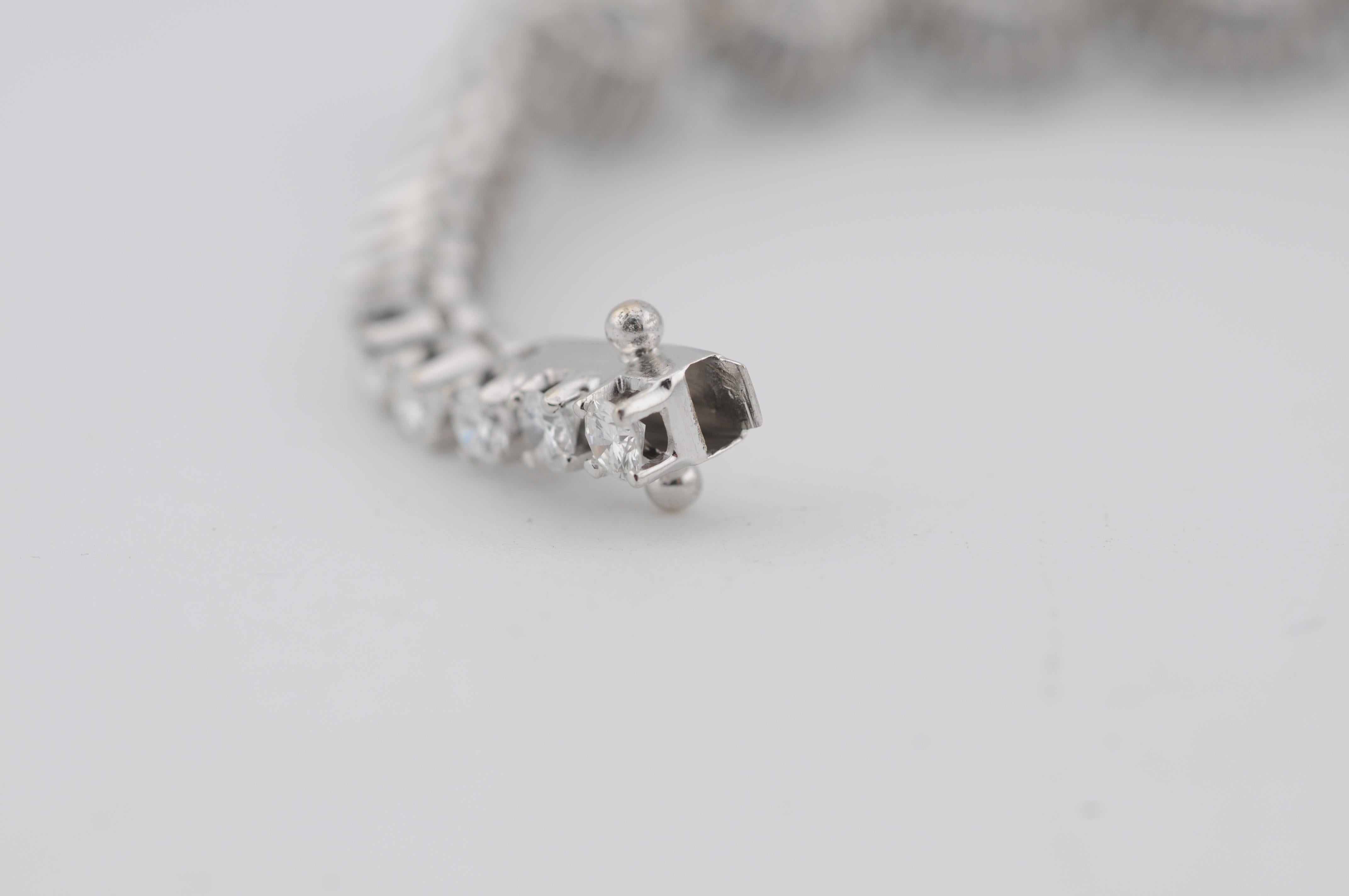 Conjunto de pulsera de oro real con zafiros naturales de Ceilán en venta 10
