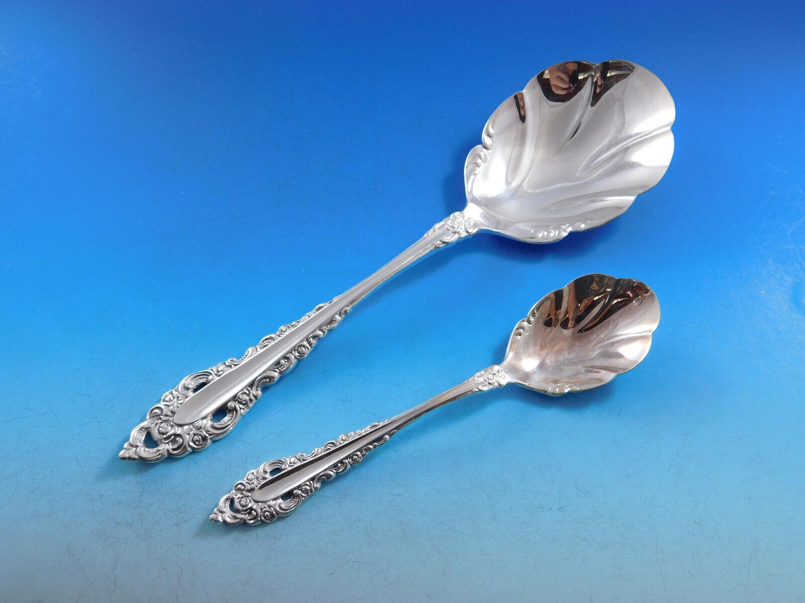 20th Century Royal Grandeur by Community Stainless Steel Flatware Set for 12 Service 68 pcs For Sale