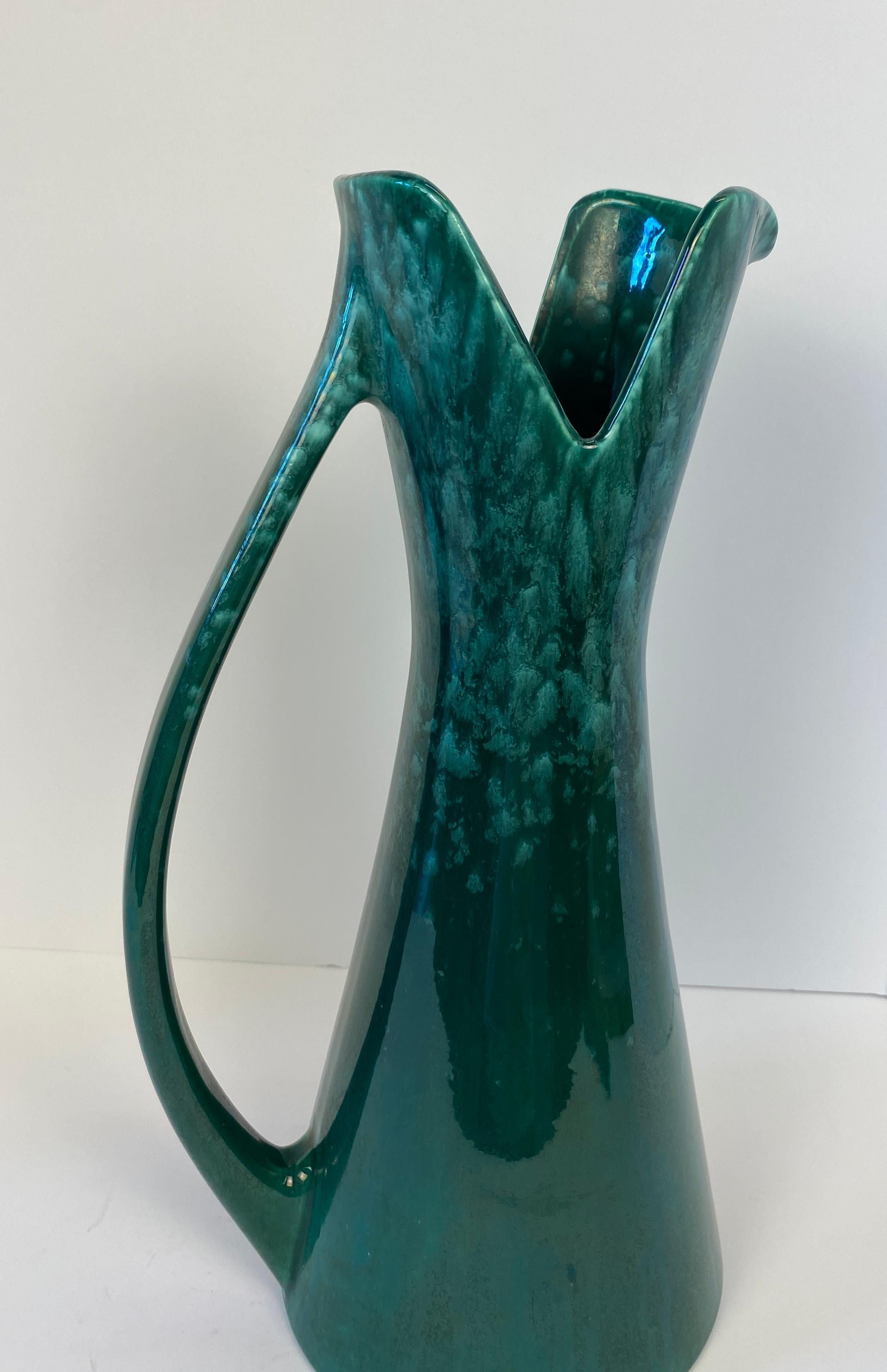 Vaso con manico in ceramica Royal Haeger in vendita 3