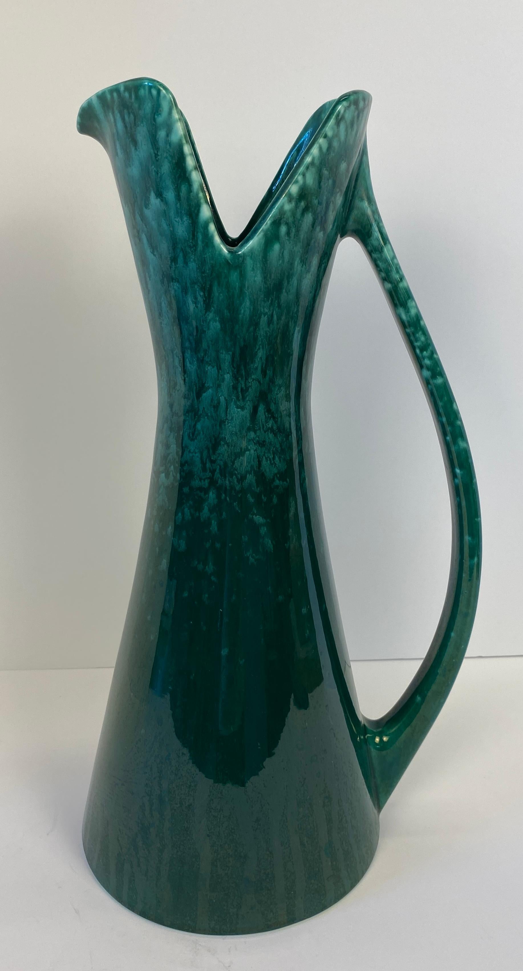 Vaso con manico in ceramica Royal Haeger in vendita 4