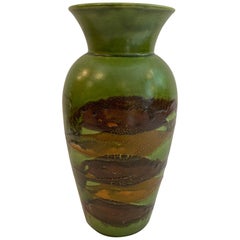 Royal Haeger Green Vase