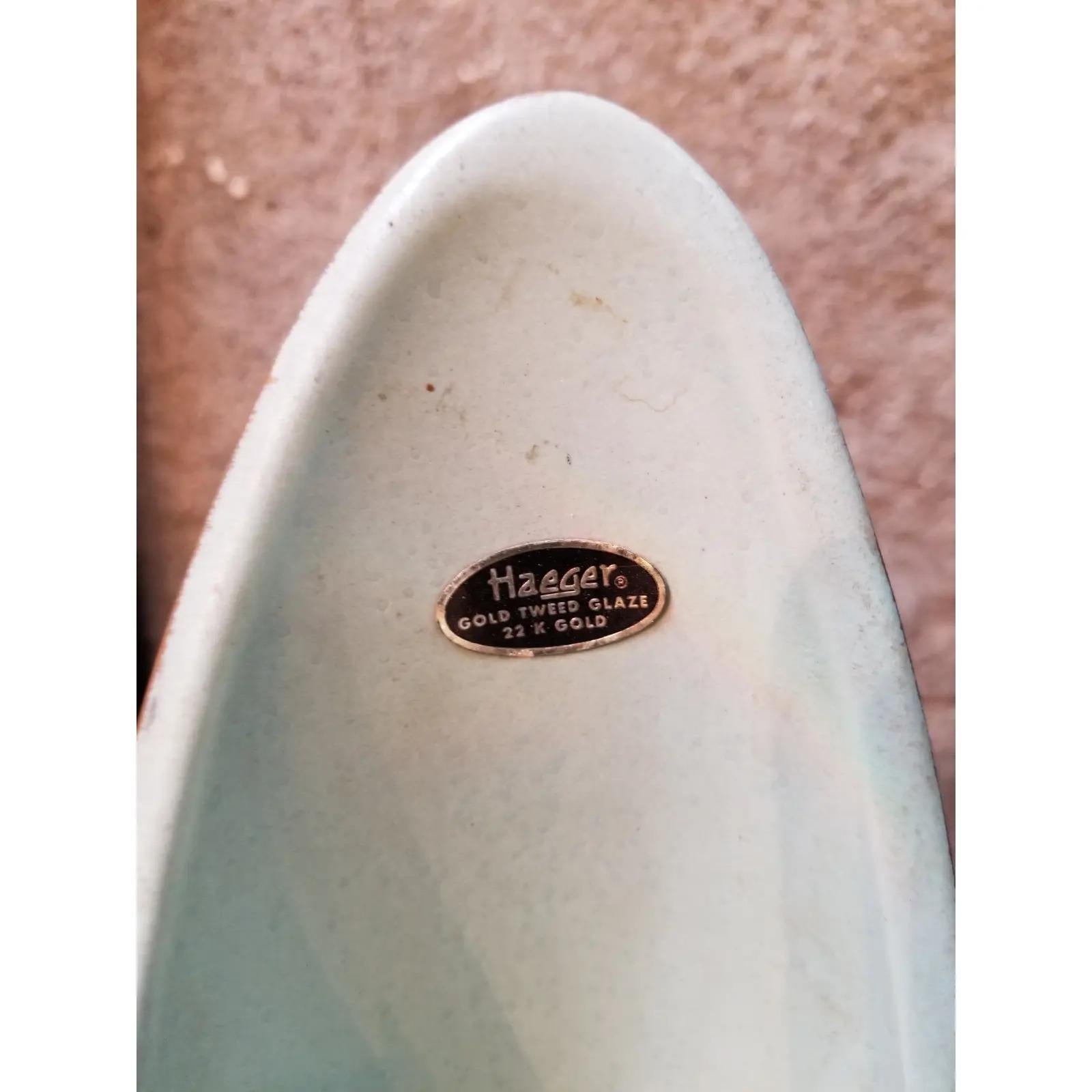 Royal Haeger Midcentury Asymmetrical Vase In Good Condition In Fulton, CA