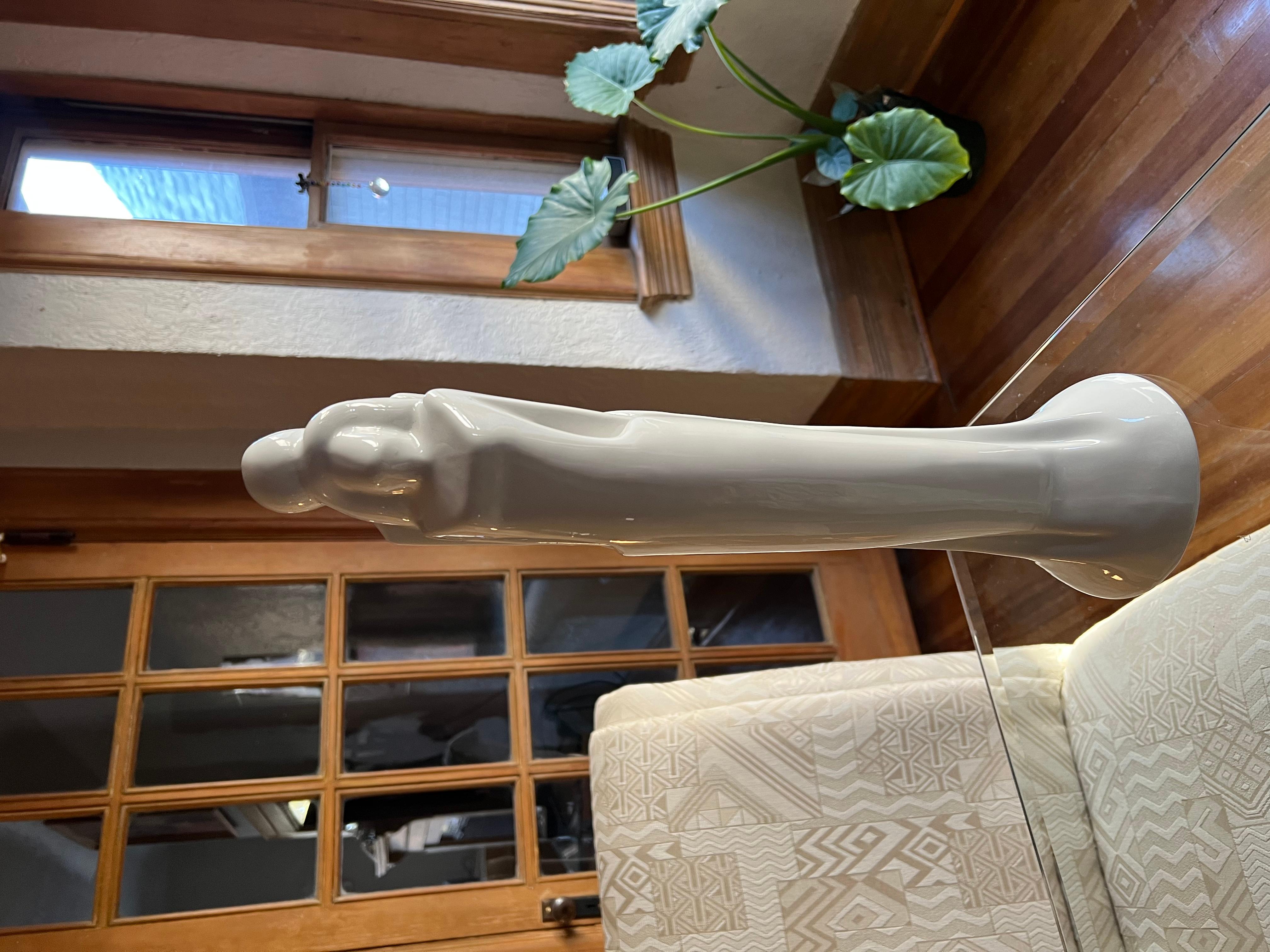 Art Deco Royal Haeger Pottery Rendezvous' Lovers Statue Sculpture For Sale