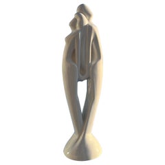 Royal Haeger Pottery Rendezvous' Lovers Statue Sculpture