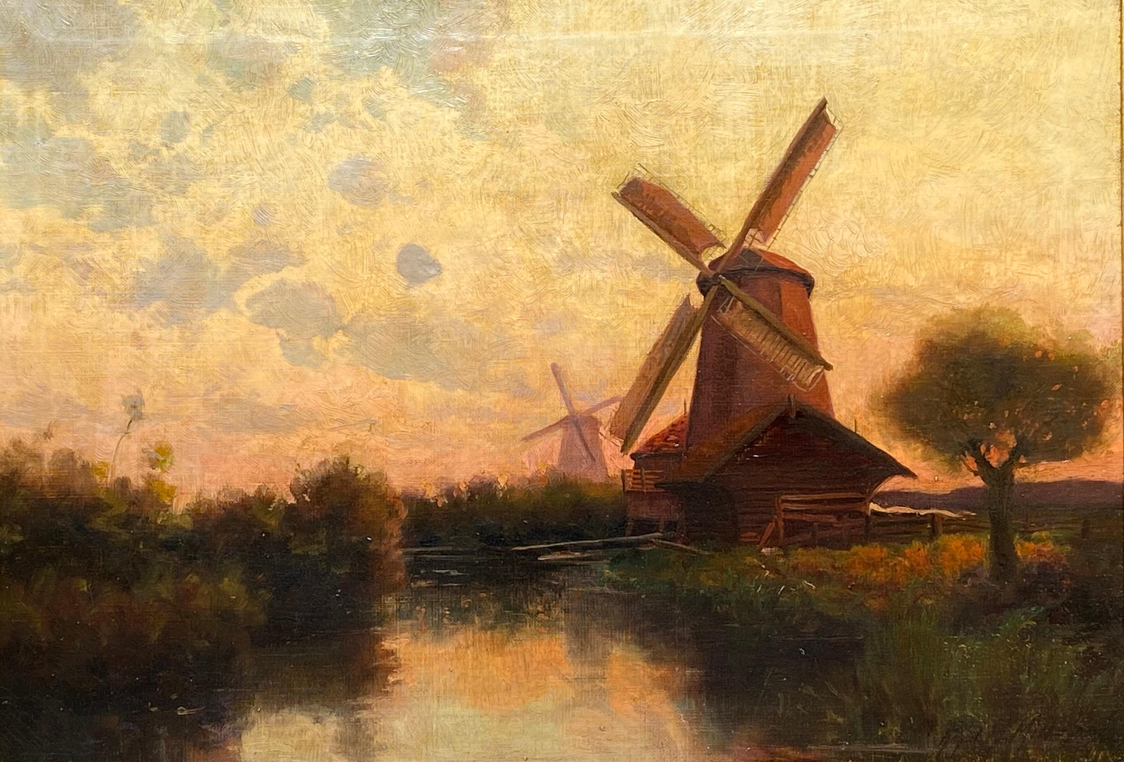 famous windmill paintings