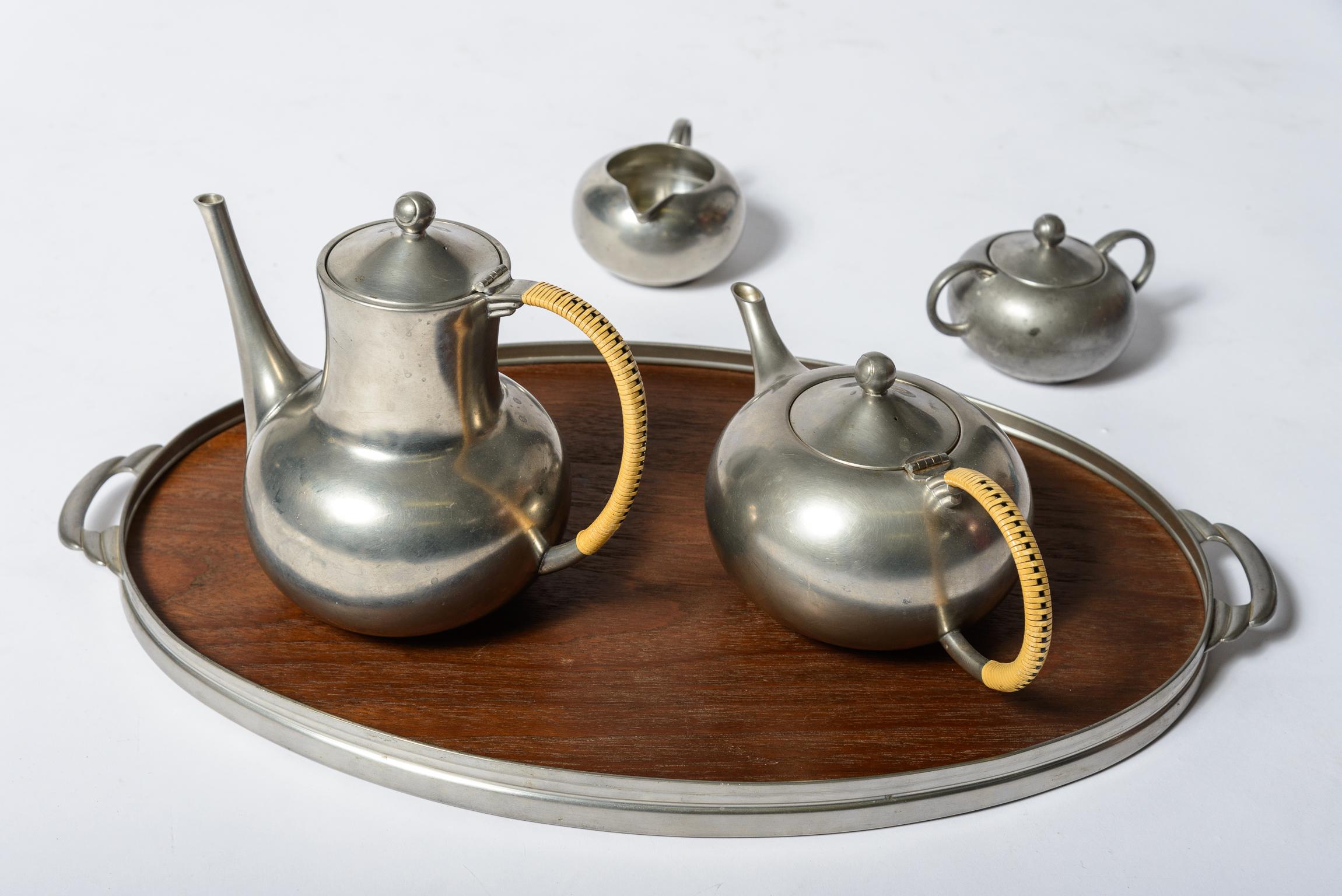 royal holland pewter tea set