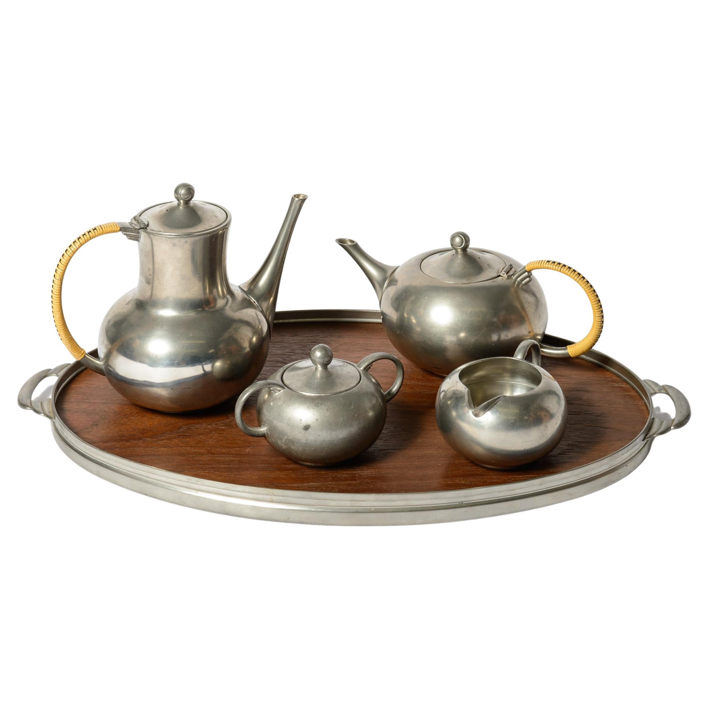 Royal Holland Pewter Coffee/Tea Set For Sale