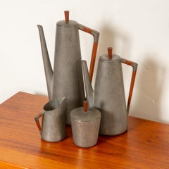 Royal Holland Pewter Four-Piece Coffee or Tea Serving Set