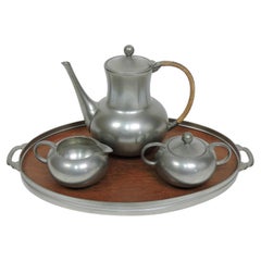 Royal Holland Zinn Skandinavische Modernität Kaffeeservice
