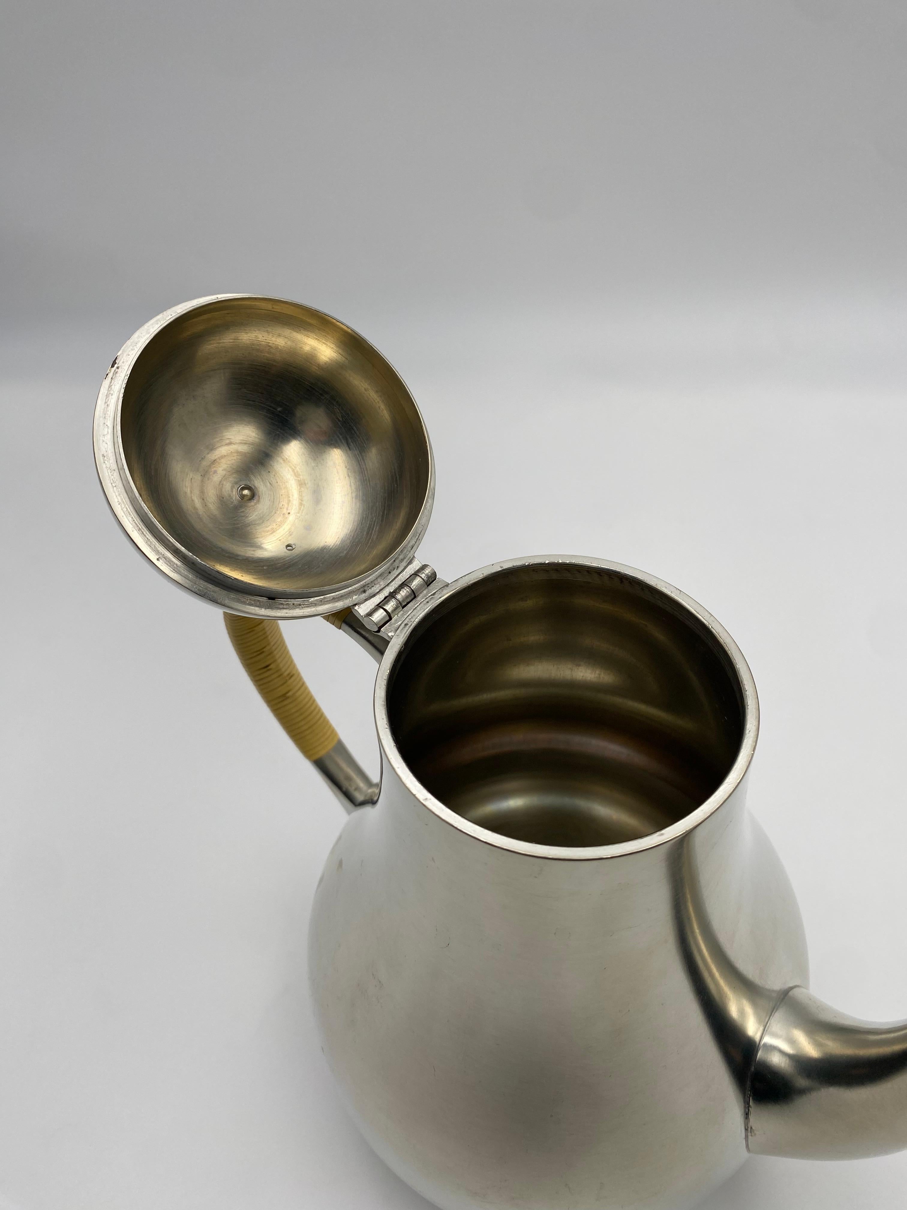 Royal Holland Pewter Tea Pot For Sale 4