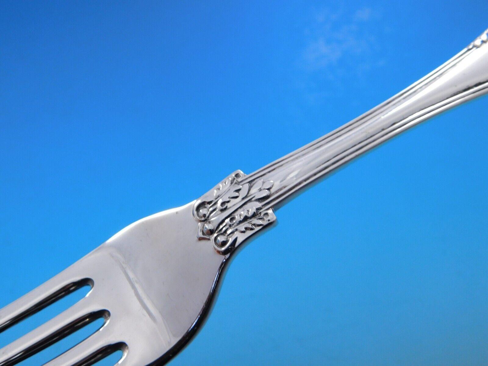 Royal Husk by CJ Vander English Sterling Silver Flatware Set Service Dinner 107 For Sale 1