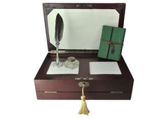 Royal Interest Victorian Leather Writing Slope Box Owner HRH Prince Henry