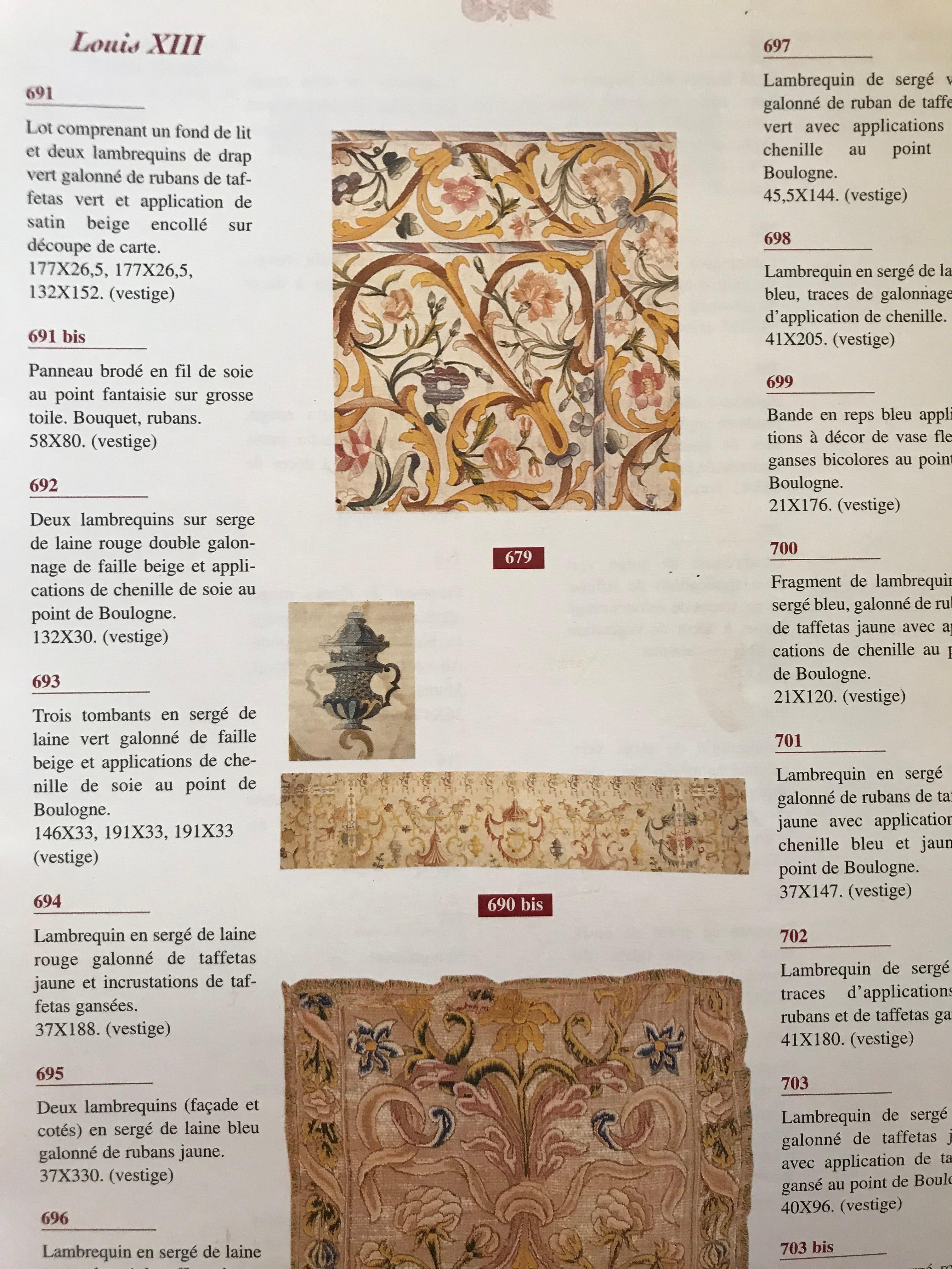 Exceptional master tapisserie from Brocard Museum Royal collection, brought directly from the estate of the Museum; Vente collection brocard 1998; P.D...
Stamps and reference number of the musuem collection!

Brocard took over, in 1880 the