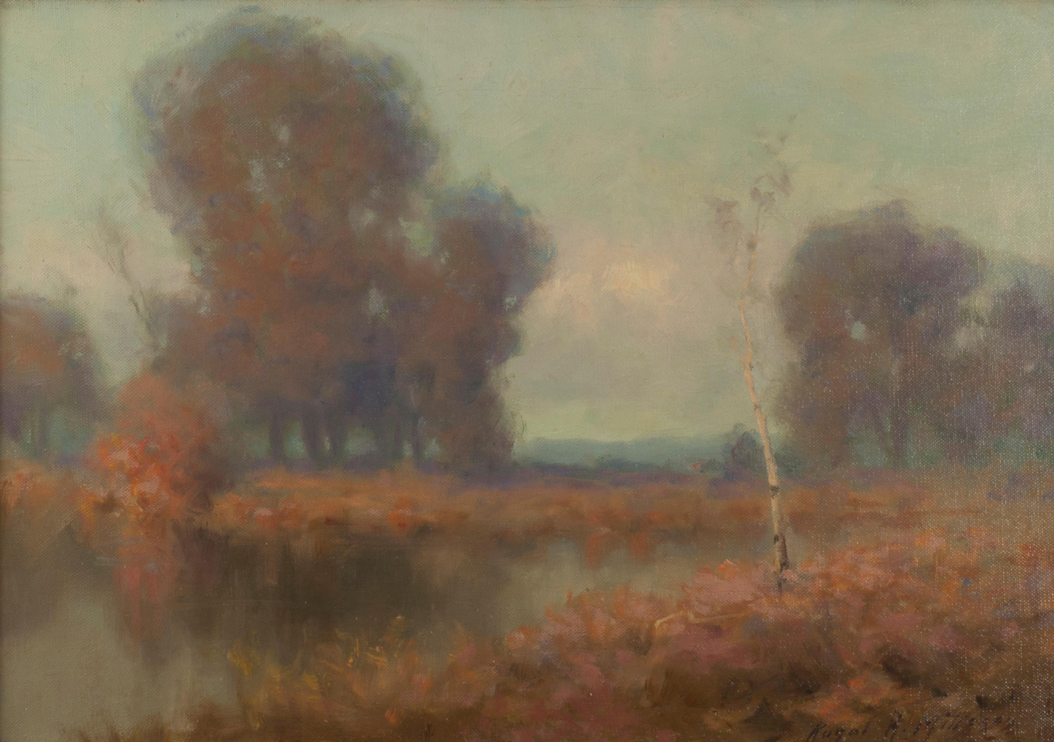Paisaje de otoño - Painting de Royal Milleson