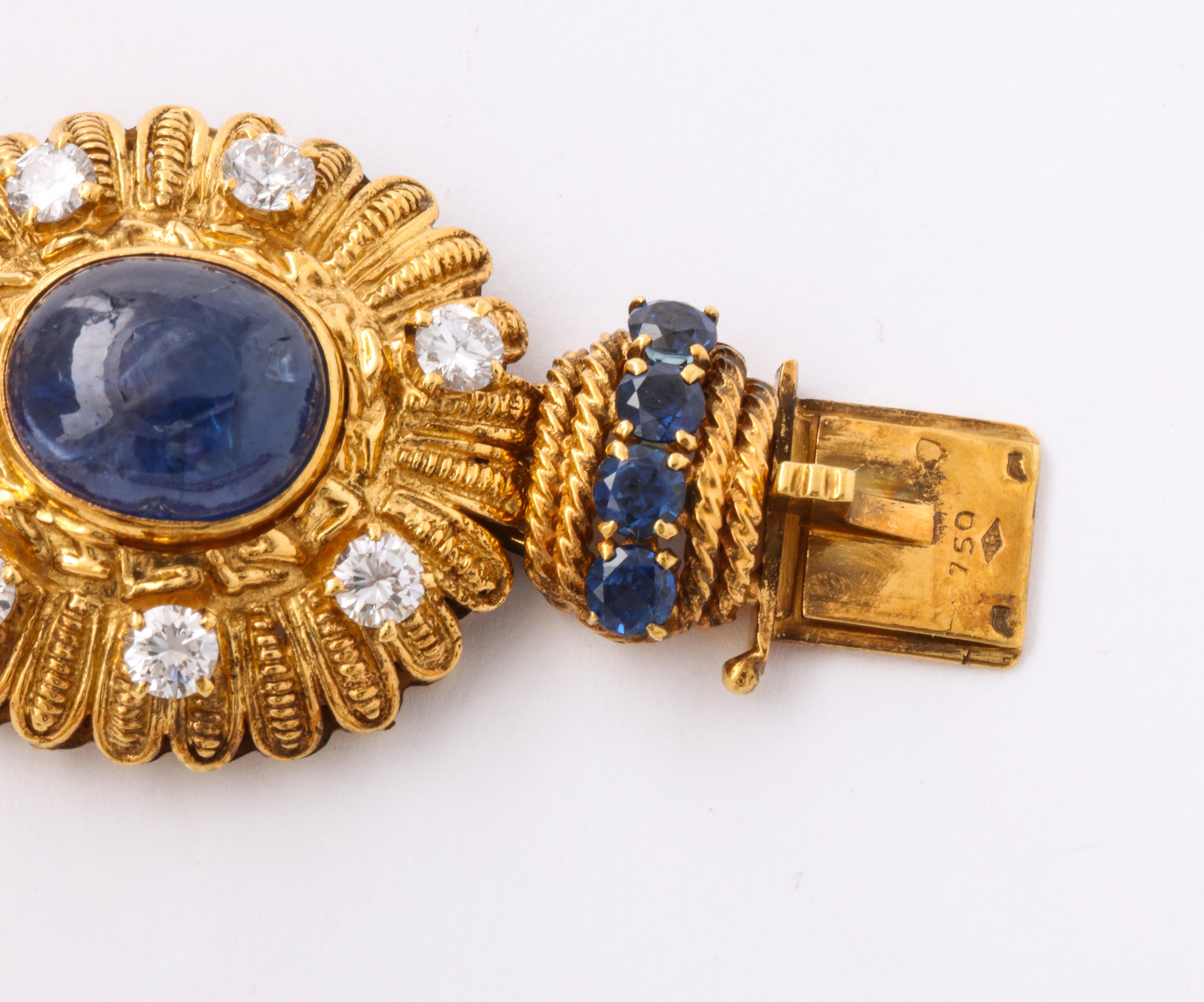 Royal Multi Gem Necklace and Bracelet Set Made by Van Cleef & Arpels 1