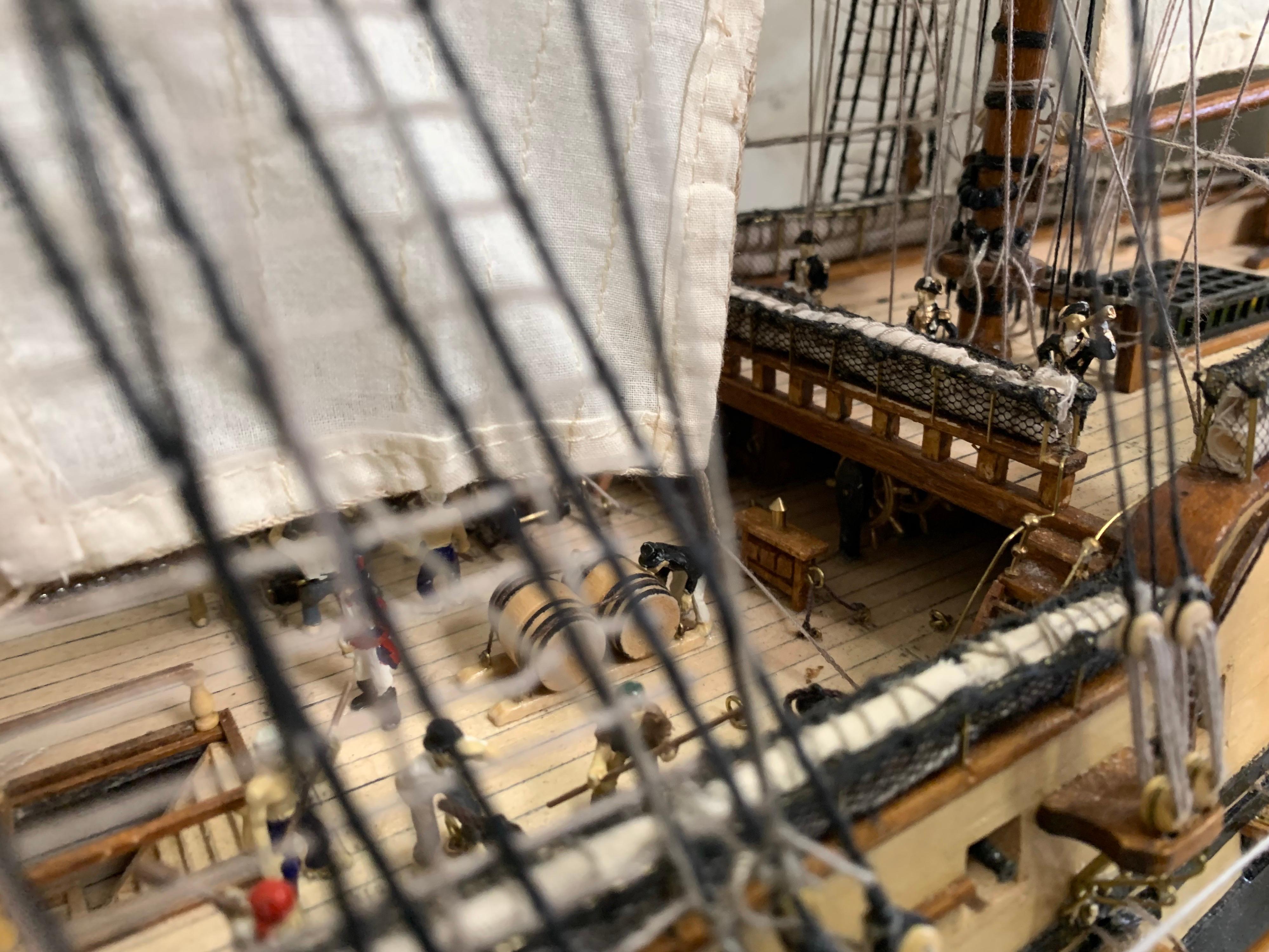 Royal Navy H.M.S. Victory Model Ship, Lord Nelson, Museum Quality 1