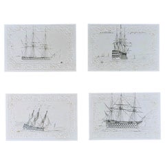 Dessins au crayon de George Bryant Campion