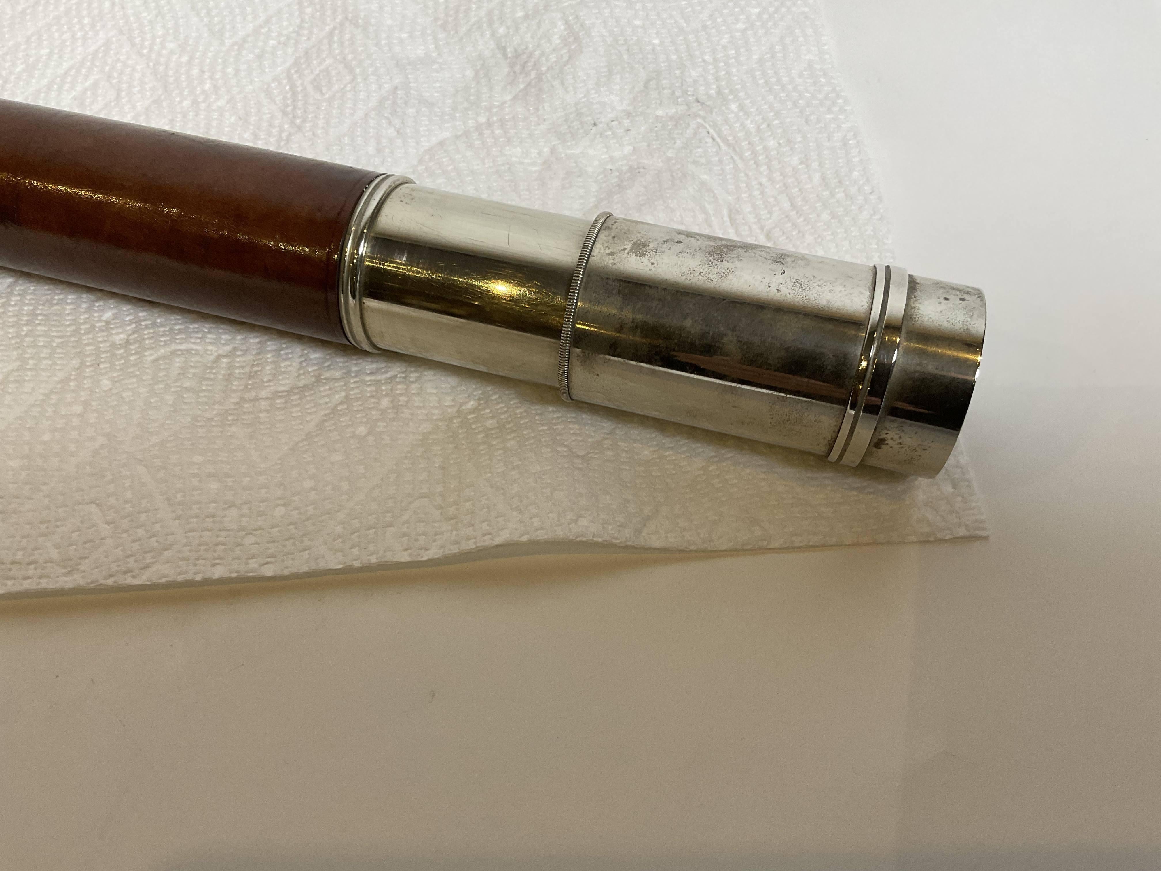 Telescope des capitaines de la Royal Navy des Submarines de Gieves en vente 4