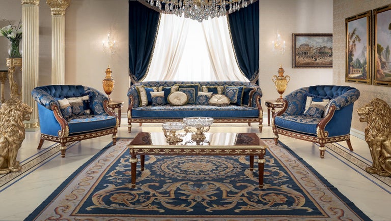 فرش مناسب مبل نئوکلاسیک