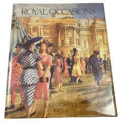 Royal Occasions: Watercolors and Drawings by John Castle Hardcover Book