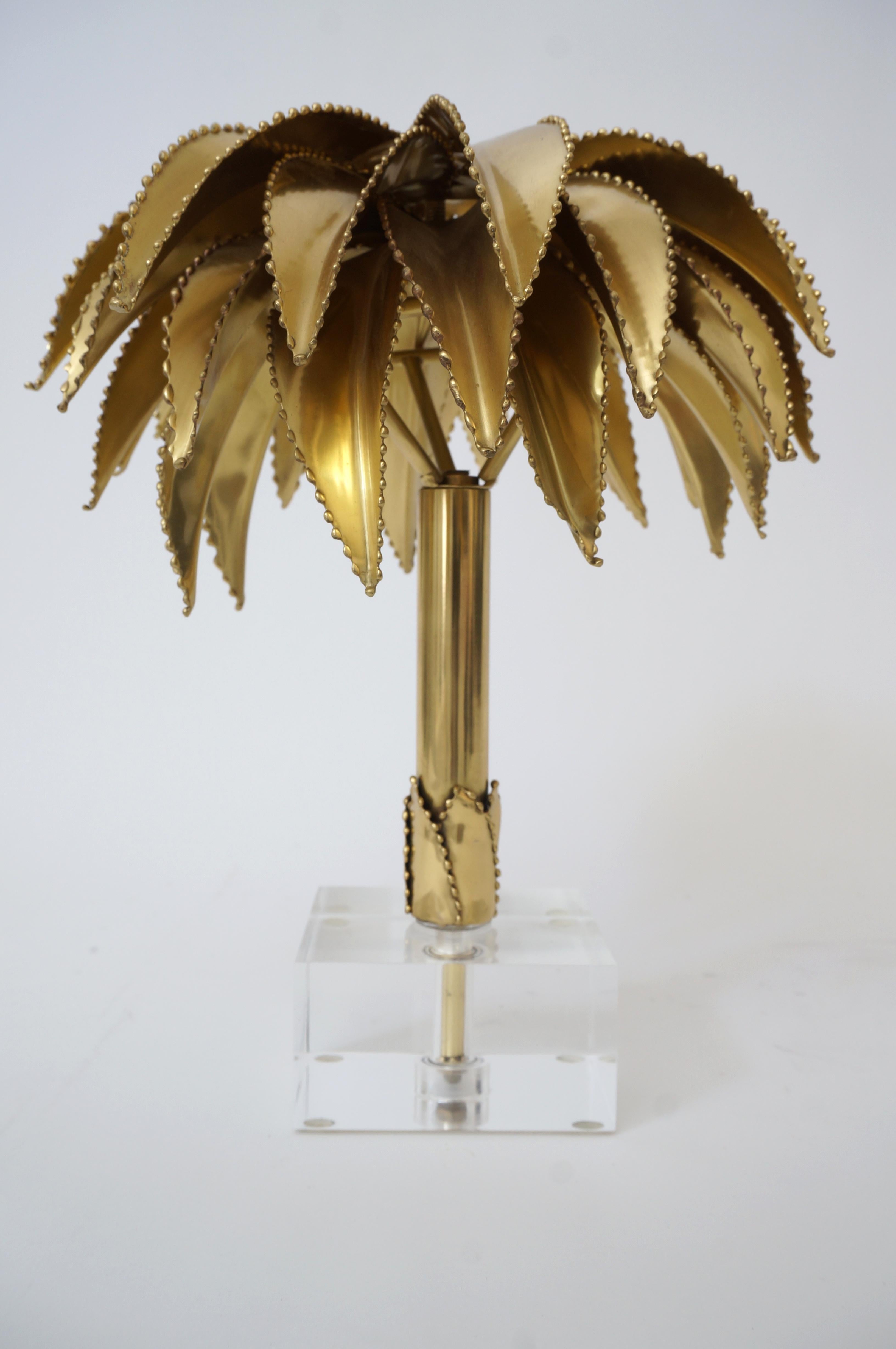 Hand-Crafted Royal Palm Tree by Maison Jansen