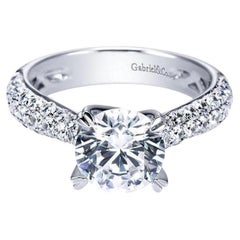 Monture de fiançailles Tiffany Royal Pave Fancy Diamond