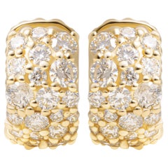 Royal Pave Hoop Earrings