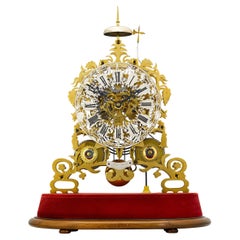Royal Pavilion Skeleton Clock by Smith & Sons