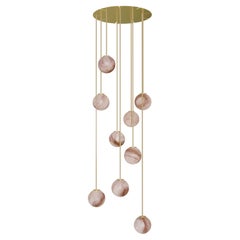 Lampadario a sospensione Royal a gocce circolari di Robin Lamps