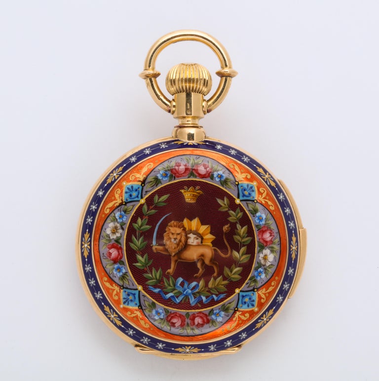 Royal Pocket Watch for Iranian Royalty For Sale at 1stdibs